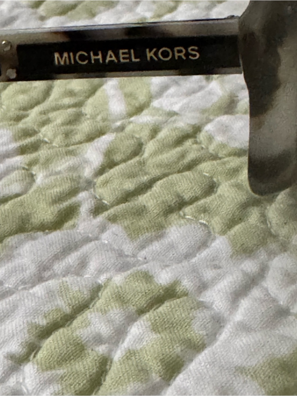 Michael Kors Oversized Tortoiseshell Sunglasses with Smoke Gradient Lenses - Picture 2 of 5